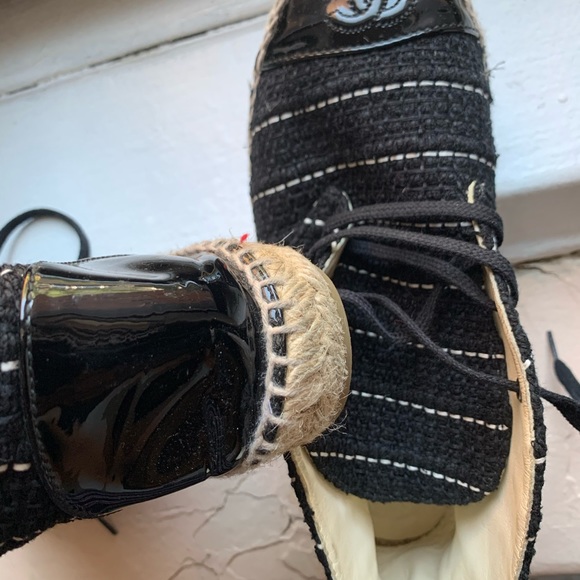 Chanel CC High Top Espadrilles - Picture 3 of 4